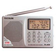 Ραδιόφωνο Tecsun PL-606 Παγκοσμίου λήψεως AM/FM/SW με 2 επιπλέον κεραίες